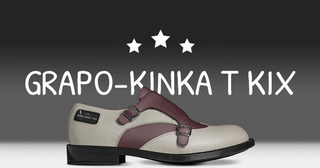 Grapo - Kinka T Kix original Italian leather shoe line.