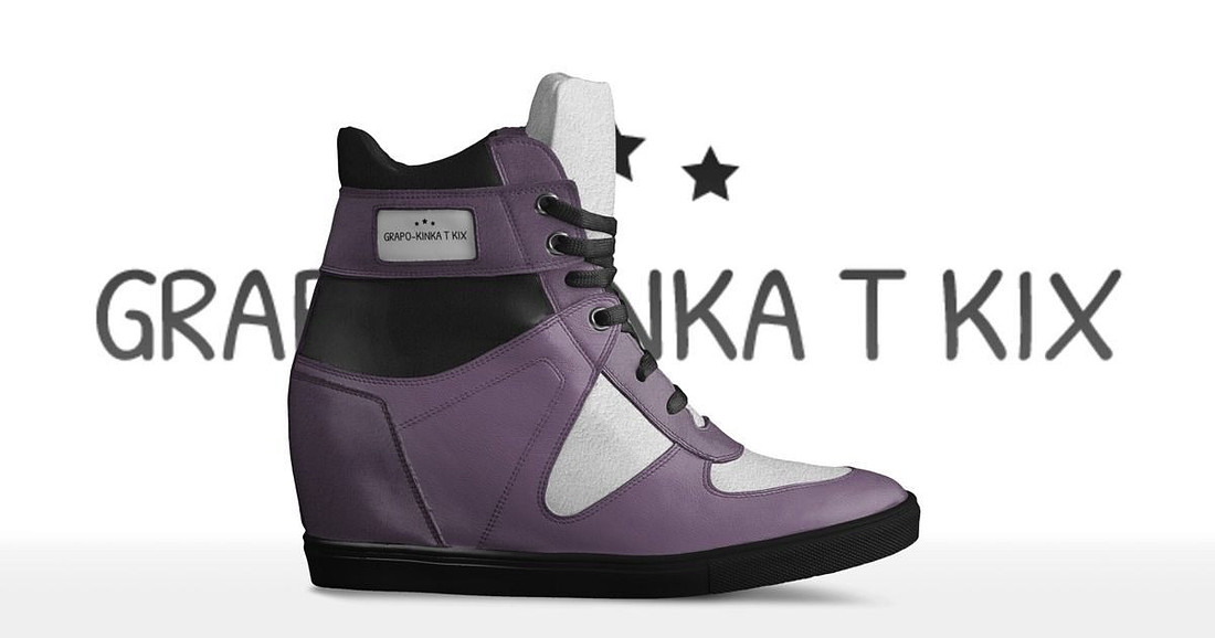 Grapo - Kinka T Kix original Italian leather shoe line.