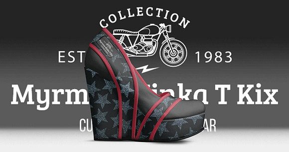 Myrman - Kinka T Kix original Italian leather shoe line.