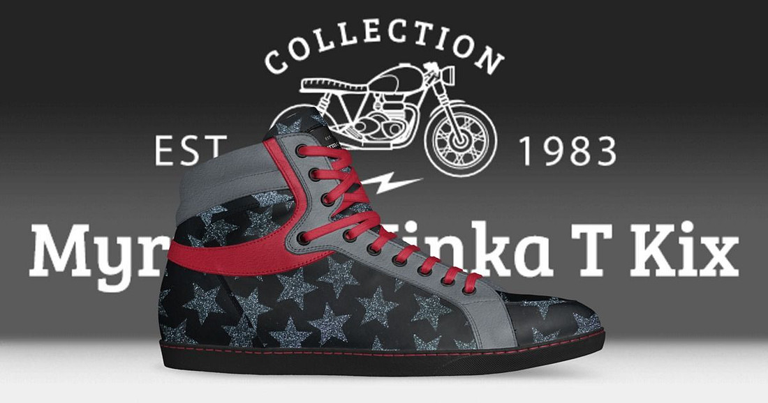 Myrman - Kinka T Kix original Italian leather shoe line.