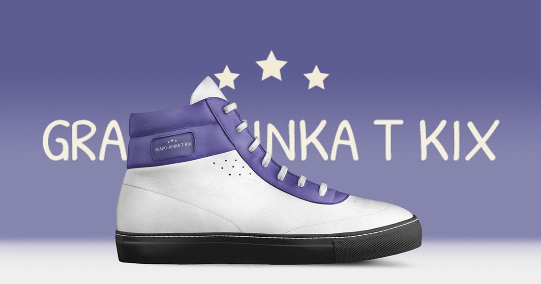 Grapo - Kinka T Kix original Italian leather shoe line.
