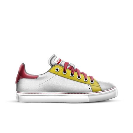 Tennis Low Top Sneakers (White): Rilla