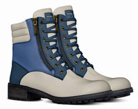 Zip Military Boots
