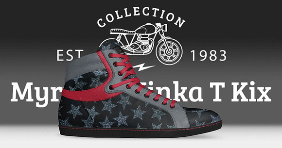 Myrman - Kinka T Kix original Italian leather shoe line.