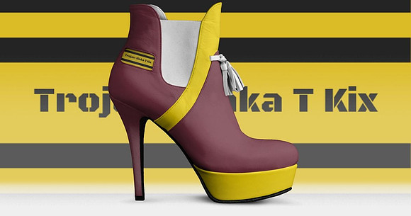 Trojan - Kinka T Kix original Italian leather shoe line.