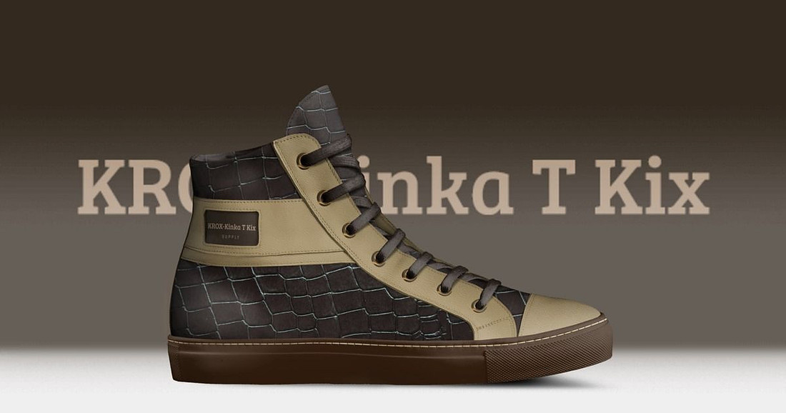 Classic High Top Shoes (Tan): KROX