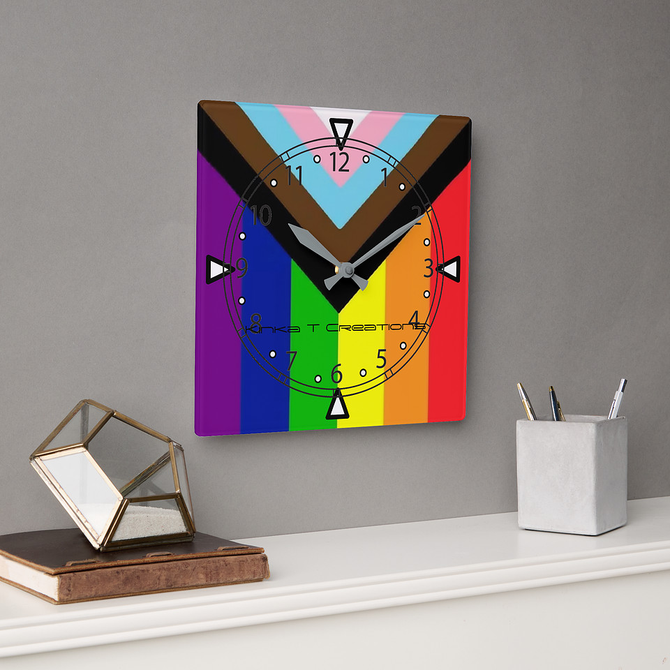 All Inclusive - Square Wall Clock