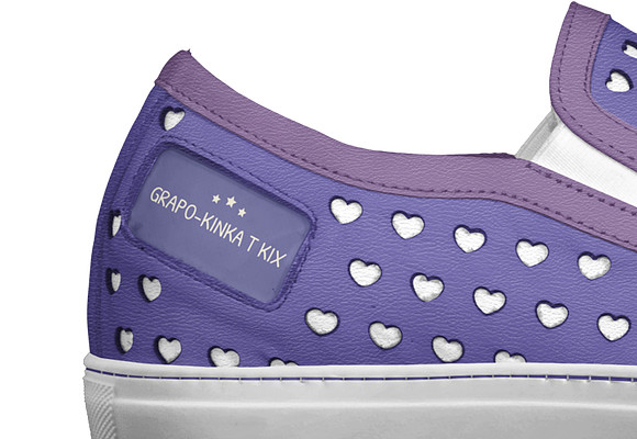 Heart Slip-On Shoes: Grapo