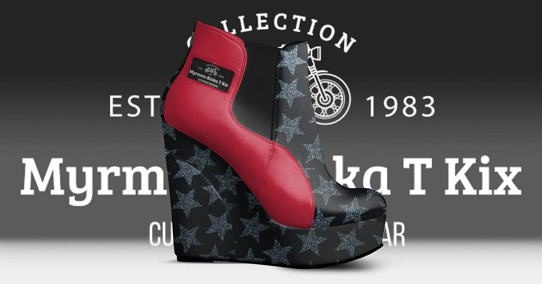 Myrman - Kinka T Kix original Italian leather shoe line.