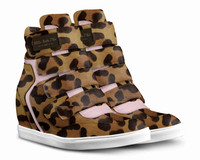 Velcro Wedge Sneakers
