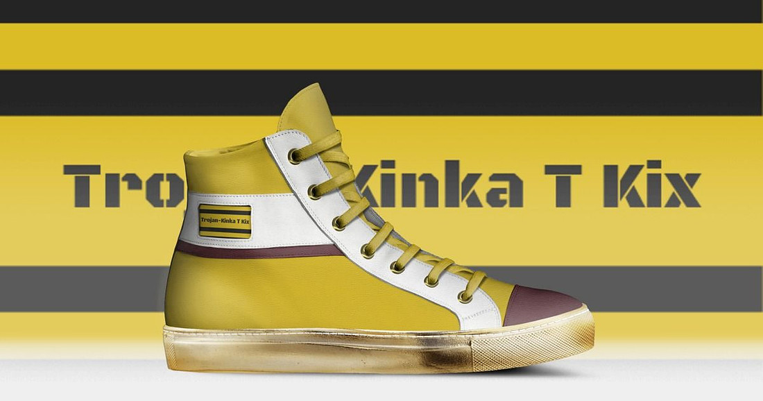 Trojan - Kinka T Kix original Italian leather shoe line.