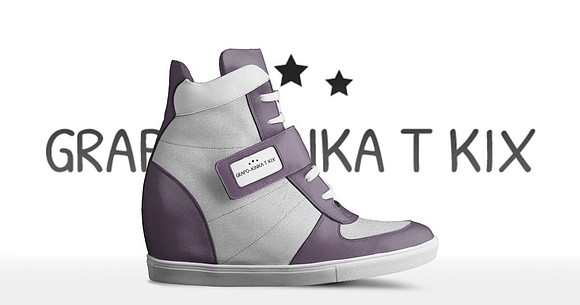 Grapo - Kinka T Kix original Italian leather shoe line.