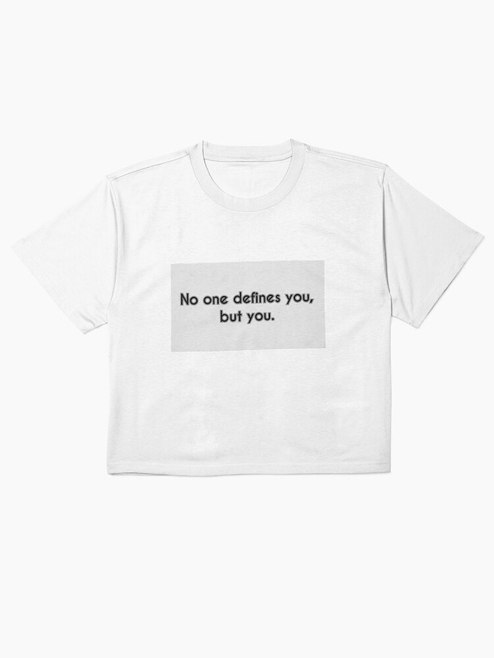 ($38.76) Boxy T-Shirts: "Breaking Labels" - No One Defines You But You