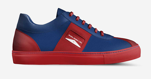 ($209) Minimal Low Top Sneakers: Reblu