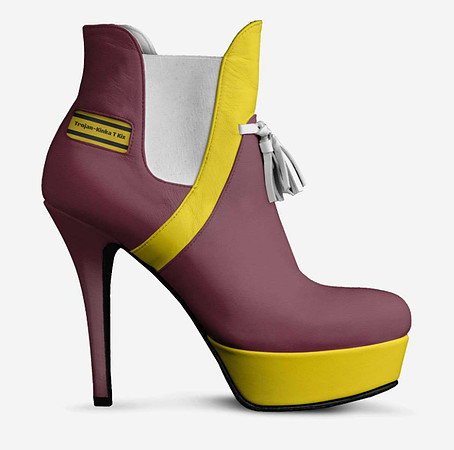 ($239) Tassels Platform Pumps: Trojan
