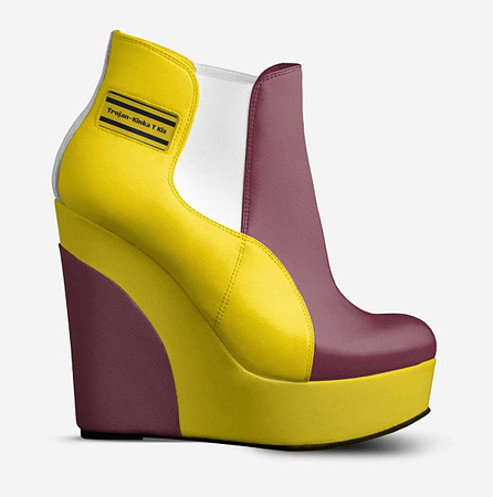 ($239) Wedge Ankle Boots: Trojan