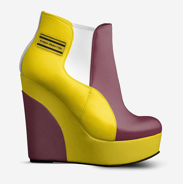 ($239) Wedge Ankle Boots: Trojan