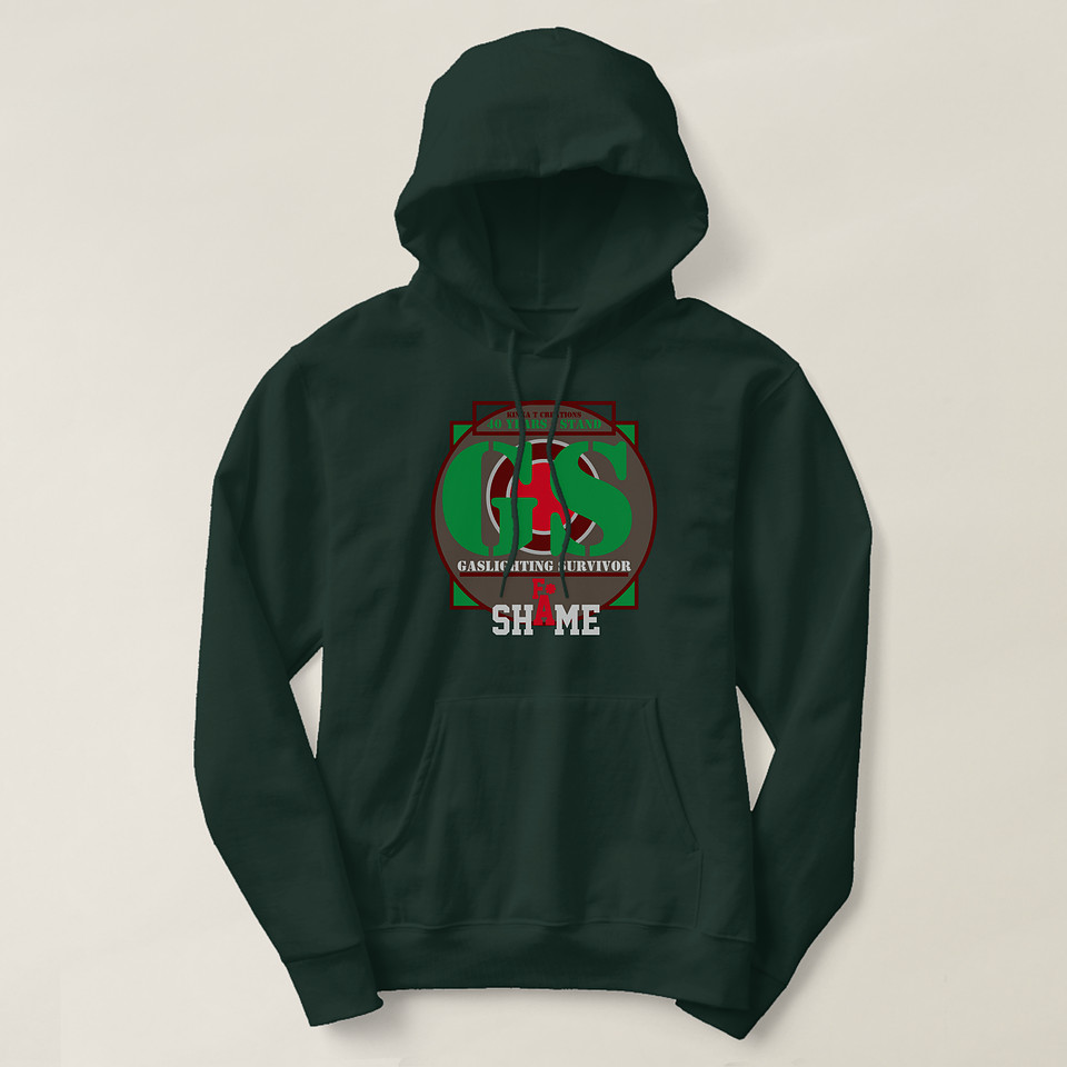 ($56.50) Men's Basic Hooded Sweatshirt: GS - F*shAme Hooded Sweatshirt