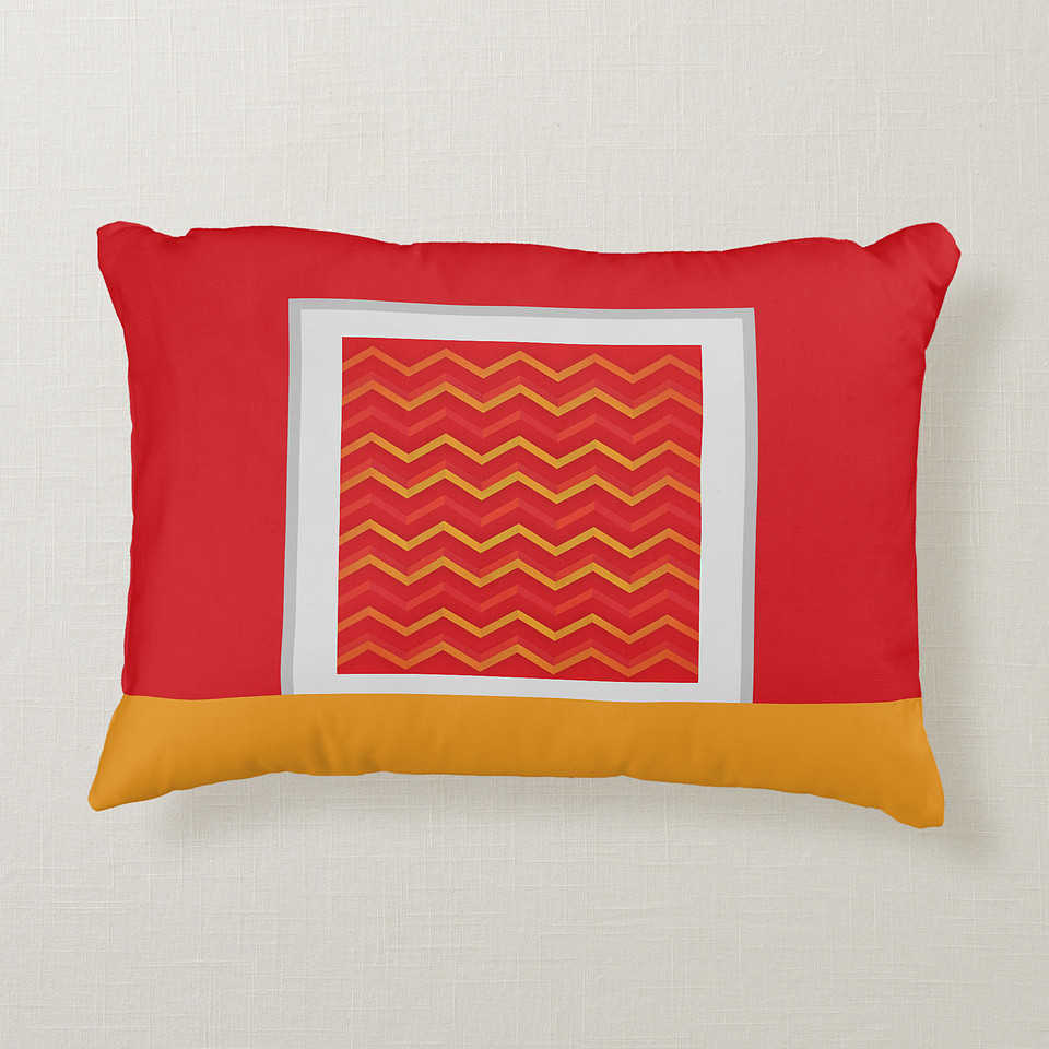 ($48.30) Accent Pillow: Zig Zagger's Dream Window