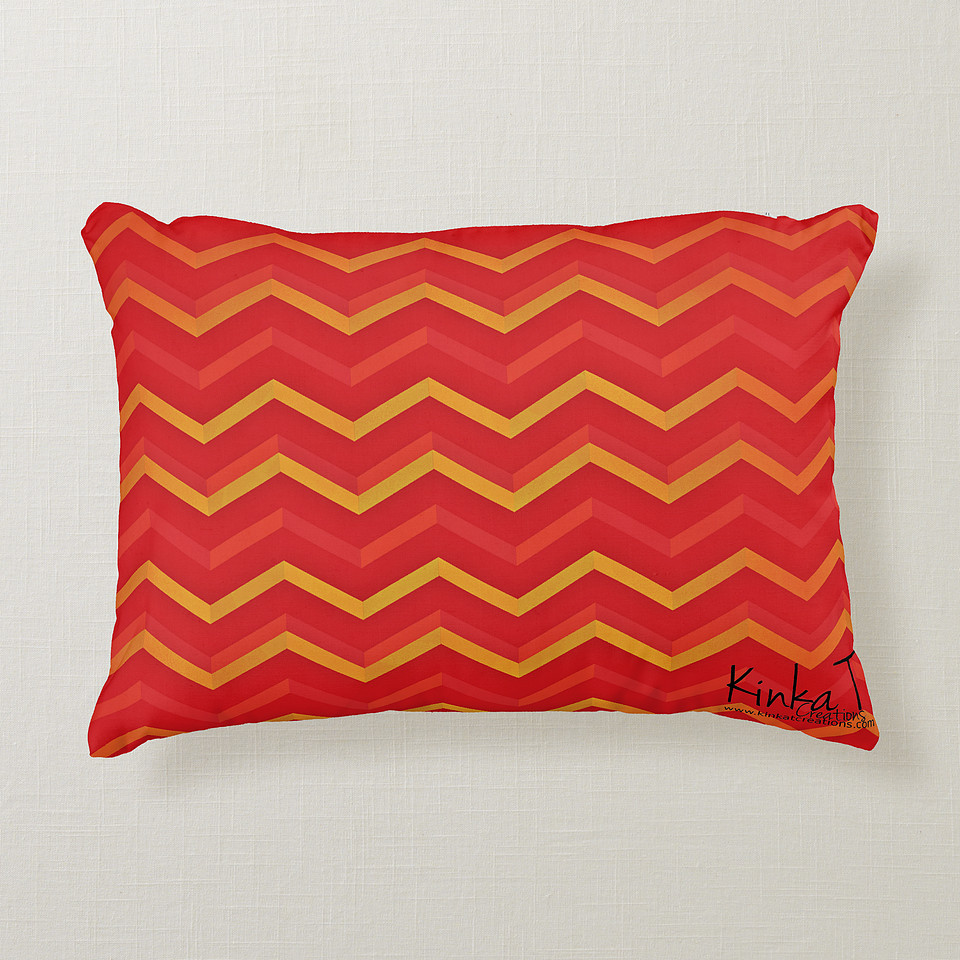 ($48.30) Accent Pillow: Zig Zagger's Dream Window