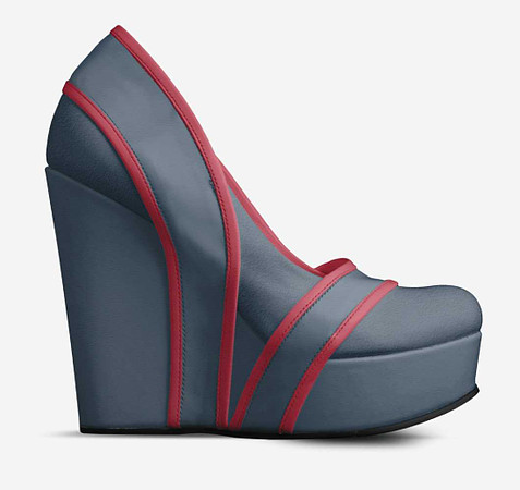 ($229) Platform Pumps: Reblu