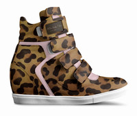 ($249) Velcro Wedge Sneakers: VV2x