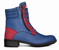 ($239) Zip Military Boots: Reblu