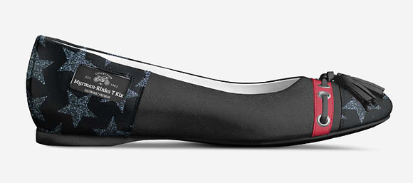 ($209) Tassels Ballerina Flats: Myrman