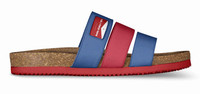 ($169) Striped Sandals: Reblu
