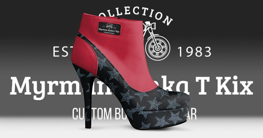 Myrman - Kinka T Kix original Italian leather shoe line.