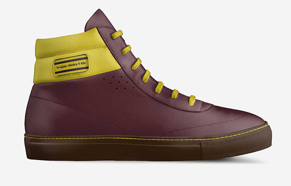 ($209) Vintage High Tops: Trojan