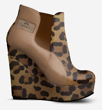 ($269) Wedge Ankle Boots: Levito
