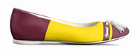 ($199) Tassels Ballerina Flats: