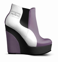 ($239) Wedge Ankle Boots: Grapo