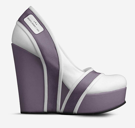 ($229) Platform Pumps: Grapo