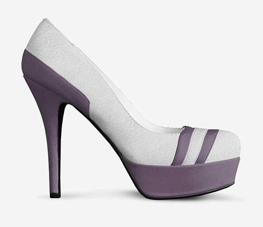 ($219) Striped Platform Pumps: Grapo