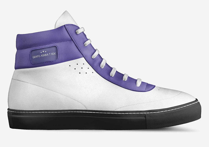 ($219) Vintage High Tops: Grapo