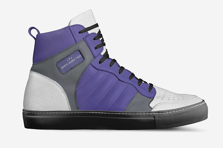 ($219) Retro Basketball High Tops: Grapo