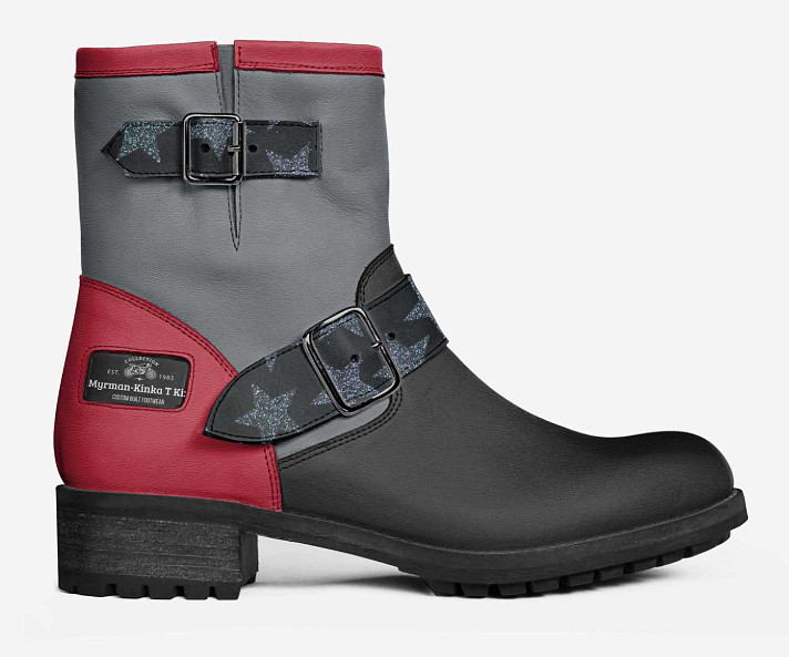 ($229) Police Belted Boots: Myrman