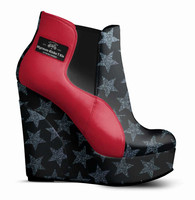 ($249) Wedge Ankle Boots: Myrman