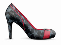 ($219) Stiletto Buckle High Heels: Myrman