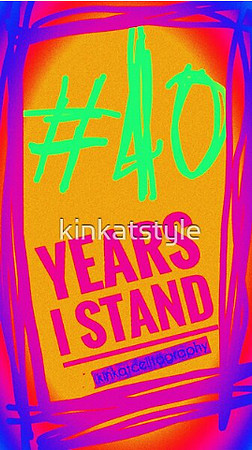 #40YEARSISTAND - 40 YEARS I STAND (Neon Green)