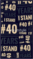 #40YEARSISTAND - 40 YEARS I STAND (Navy &Tan)