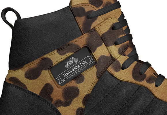 Retro Basketball High Tops: Levito