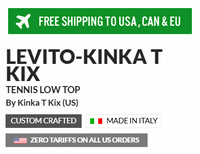 Tennis Low Tops: Levito