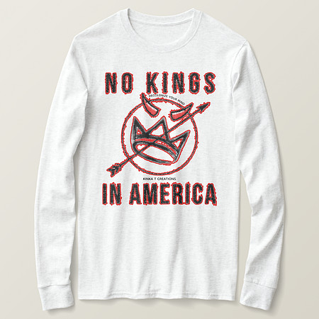 Basic Long Sleeve T-Shirt: No Kings DYM