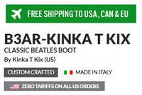 ($229) Classic Beatles Boots: B3AR