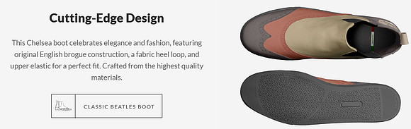 ($229) Classic Beatles Boots: B3AR