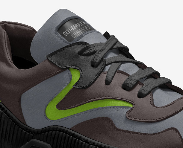 Chunky Low-Top Shoes: DLF-1