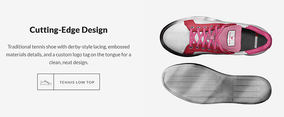 Tennis Low Tops: Vale'T